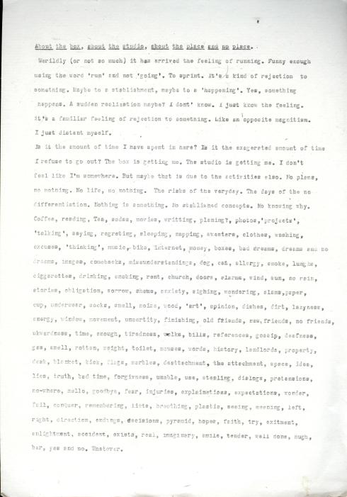 Upon reflection, around meaning 2