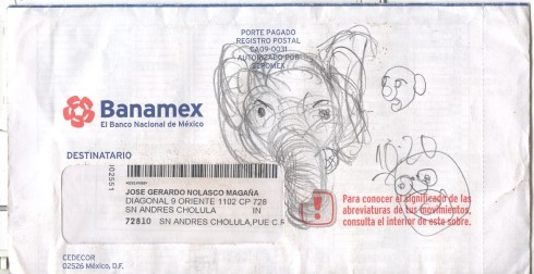 Catching up a drawing