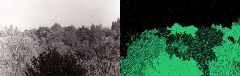 The modification of an image