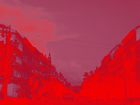 Landscape 16. Red Landscape