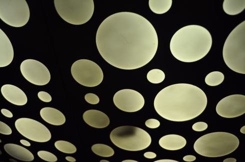 Taking a photo of the elevator ceiling on the studio. Igor Metropol.