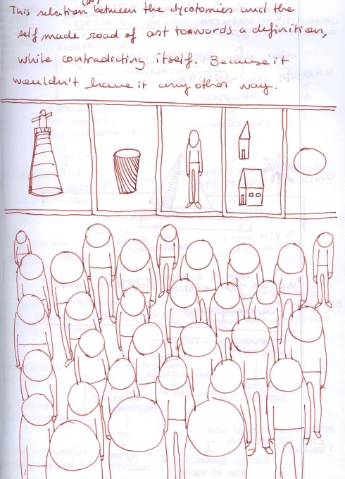 The intermediate of the whole without a point