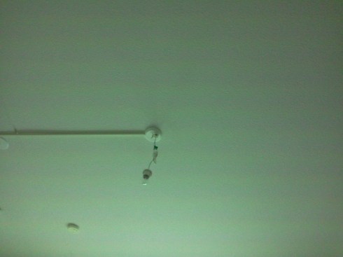 Taking a Photo of the lightbulb.