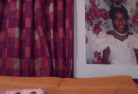 While in a Videoconference, talking the picture of the background of someone elses webcam.