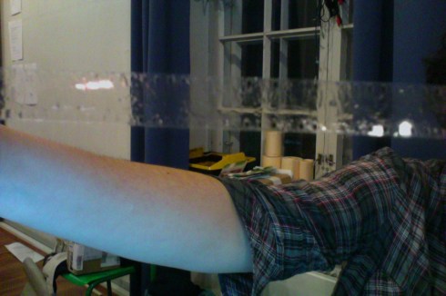 Developing an 8mm film. Failing while skipping.