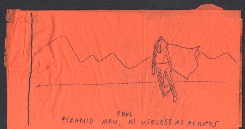 The useless pyramid man
