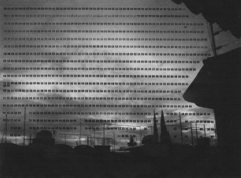 Analog intervention on a picture.