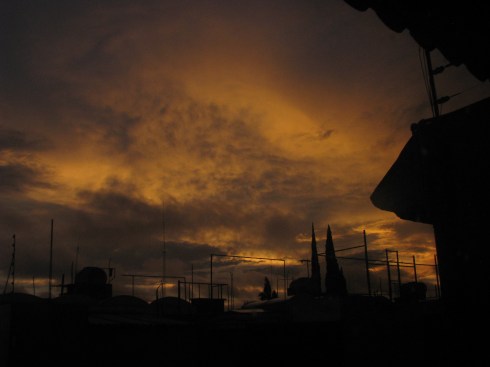 Taking a picture, posting the first comment on that picture.