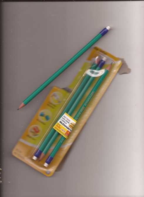 Ask someone to buy pencils for me.