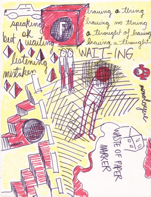 Drawing while watching a movie Locke