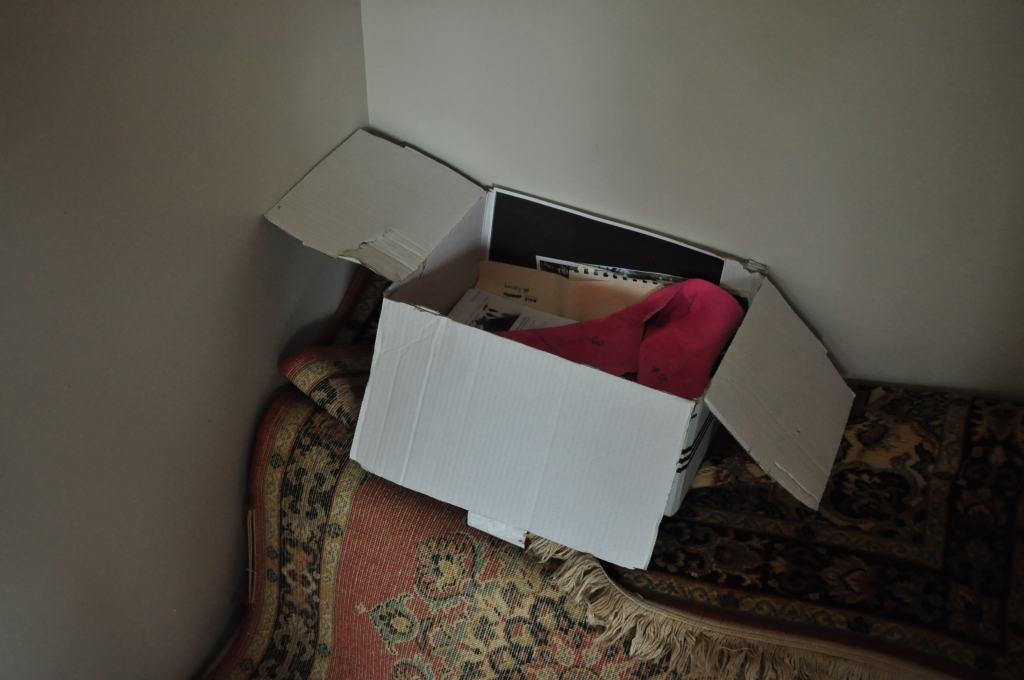 Box-ing all the references from the board. In the means of focus.