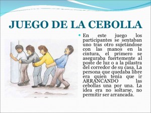 Juego de las cebollitas