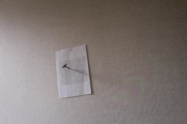 Throwing a dart trying to hit an O - Failing